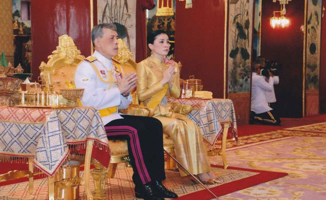 Thailand To Crown Its Newlywed King In Series Of Grand Rituals
