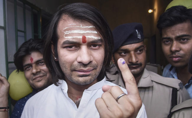 Lalu Yadav's Absence Big Challenge In Fighting Polls, Says Son Tej Pratap
