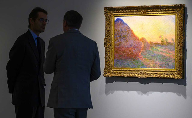 Watch: Climate Activists Throw Mashed Potatoes At Claude Monet's Painting In Germany
