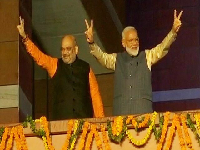 Narendra Modi Again. NDA Wins Big; Congress Stunned