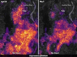NASA Images Show Bhubaneswar Plunged Into Darkness After Cyclone Fani NASA Images Show Bhubaneswar Plunged Into Darkness After Cyclone Fani