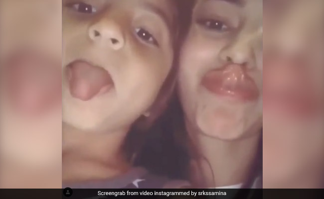 शाहरुख खान के बेटे अबराम के साथ मस्ती करती दिखीं अनन्या पांडेय, Cute Video हुआ वायरल