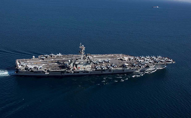 US Sending Carrier, Bombers To Mideast "Psychological Warfare", Says Iran
