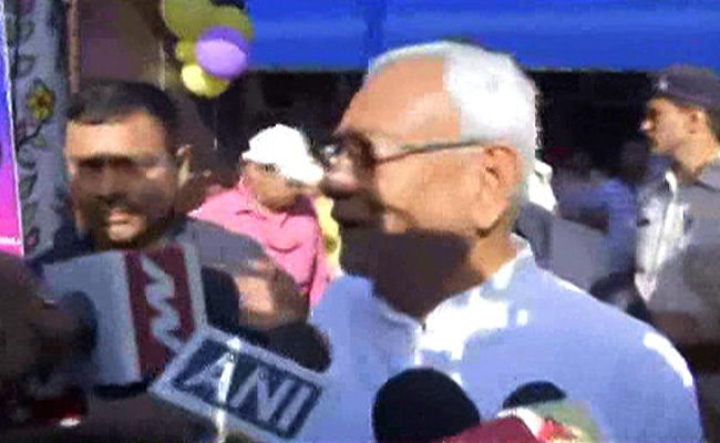 Nitish Kumar Among Early Voters, Has A Suggestion For Election Body