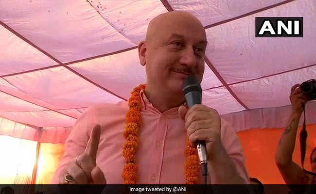 After Chandigarh Rally Misfire, Anupam Kher Comes Back For Take 2