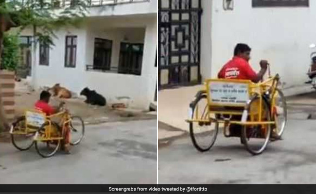 Zomato ने अपाहिज शख्स को बनाया डिलीवरी बॉय, घर-घर ऐसे पहुंचाता है खाना, लोग बोले- नौकरी देने के लिए शुक्रिया... देखें VIDEO