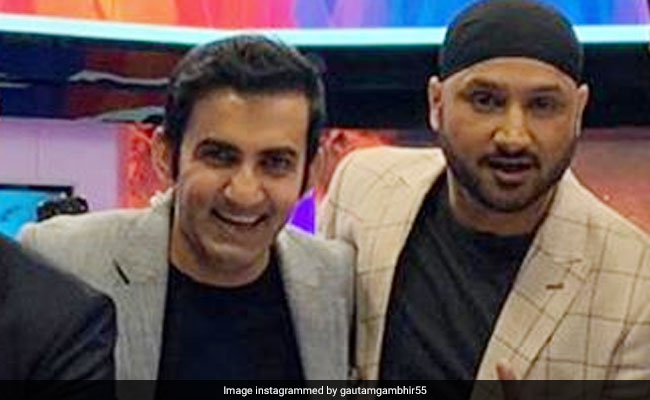 Election 2019: Harbhajan Singh Backs Gautam Gambhir In Pamphlets War