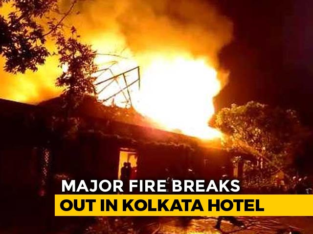Massive Fire Breaks Out At Resort Near Kolkata