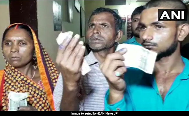Election 2019: UP Villagers Allege Ink Applied Forcibly To Prevent Them From Voting