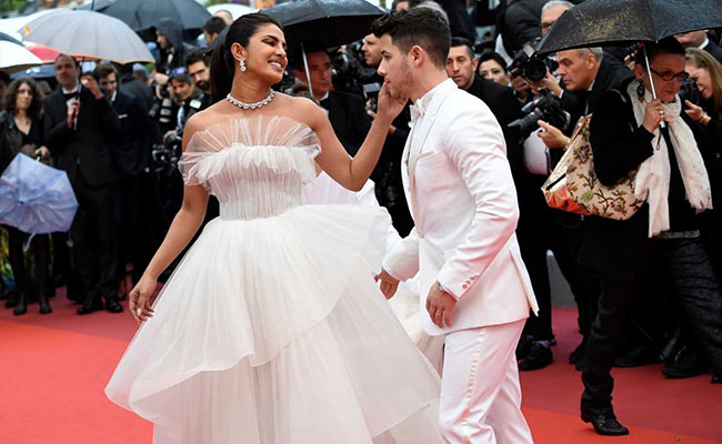 Cannes 2019: Priyanka Chopra Floats In On A 'Cloud Of Tulle,' Nick Jonas By Her Side