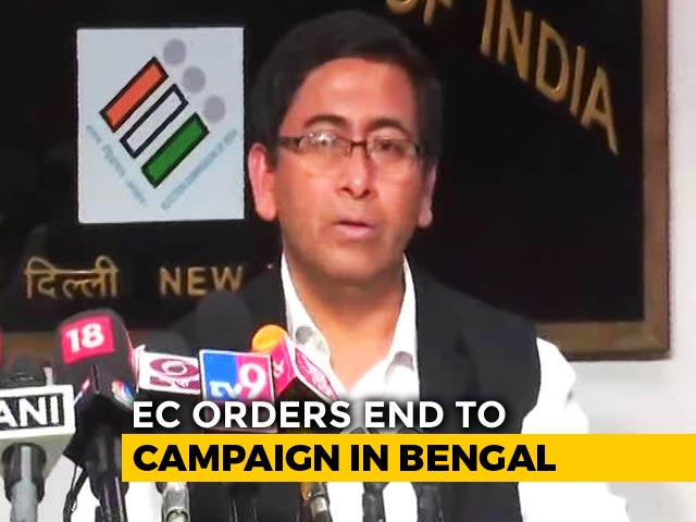 Bengal Campaigning To End Tomorrow Due To Violence At Amit Shah Roadshow
