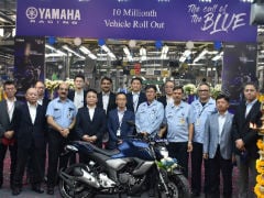 Yamaha Crosses 10 Million Production Landmark In India