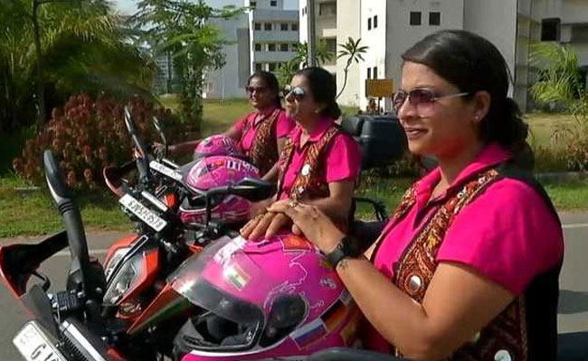 Gujarat Women On Biking Expedition To 25 Countries Have A Strong Message
