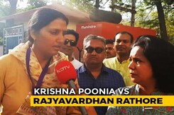 "<i>Khiladi vs Khiladi</i>": Olympian Krishna Poonia On Rajyavardhan Rathore "<i>Khiladi vs Khiladi</i>": Olympian Krishna Poonia On Rajyavardhan Rathore