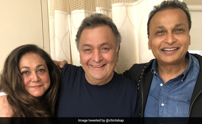 Rishi Kapoor's Rendezvous With His <i>Karz</i> Co-Star Tina Munim In New York