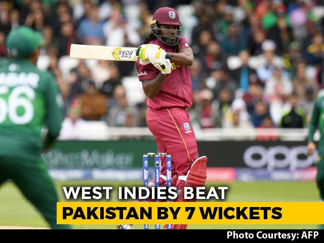 World Cup 2019: West Indies Hammer Pakistan By Seven Wickets