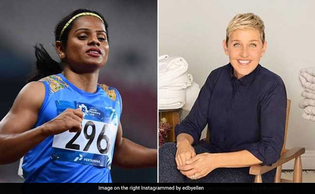 Ellen DeGeneres 'Proud' Of Sprinter Dutee Chand For Coming Out As Gay