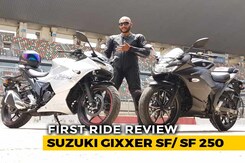2019 Suzuki Gixxer SF/ SF 250 First Ride 2019 Suzuki Gixxer SF/ SF 250 First Ride