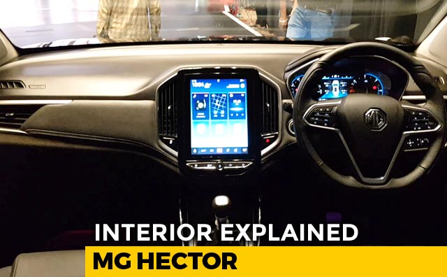 MG Hector: Interior Explained