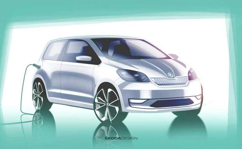 2020 Skoda Citigo-e iV Sketched Revealed Ahead Of Debut