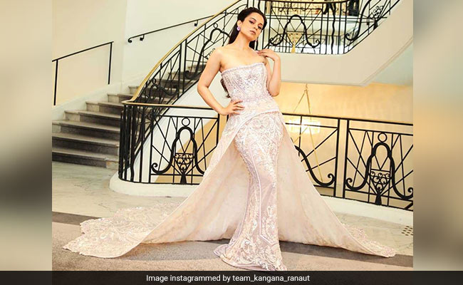 Cannes 2019: Kangana Ranaut Goes To The Ball In A Fairytale Gown