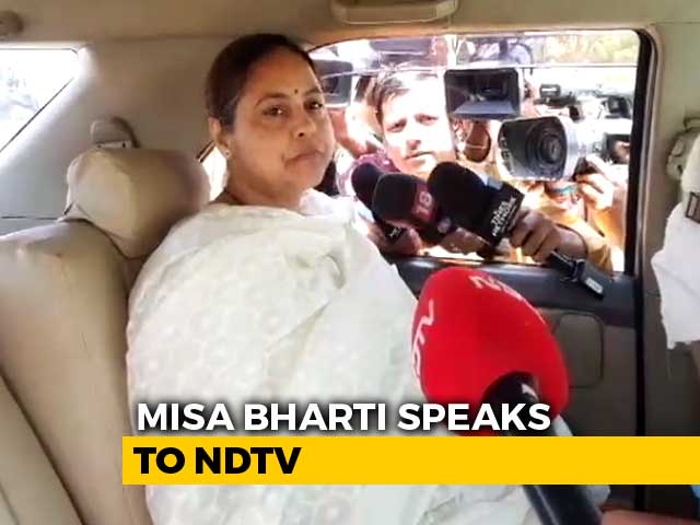 "200 Per Cent Confident Of Grand Alliance's Win": Misa Bharti