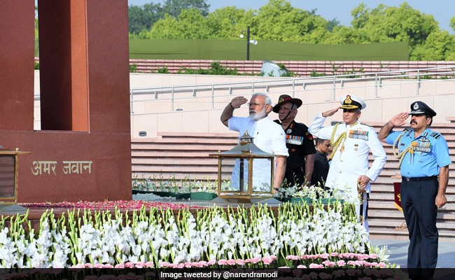 "National Security Our Priority": PM After War Memorial Visit Before Oath