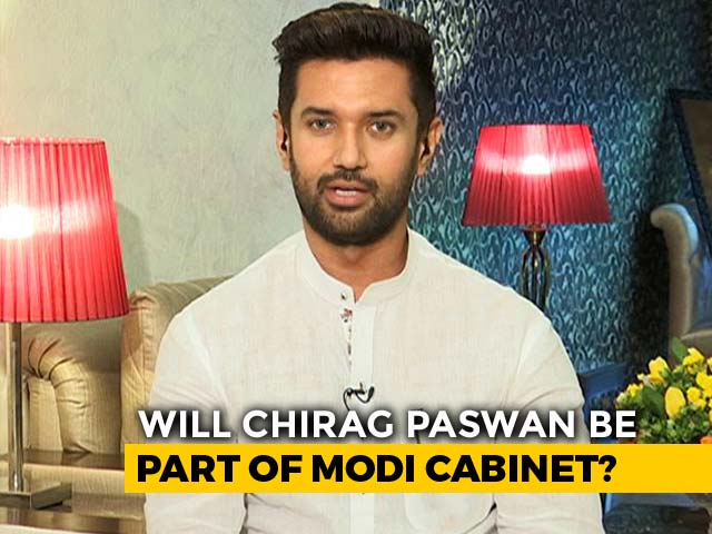 "Not Me": On Ministry, Chirag Paswan Counters Father Ram Vilas Paswan