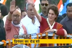 कांग्रेस महासचिव प्रियंका गांधी ने वाराणसी में किया रोड शो कांग्रेस महासचिव प्रियंका गांधी ने वाराणसी में किया रोड शो