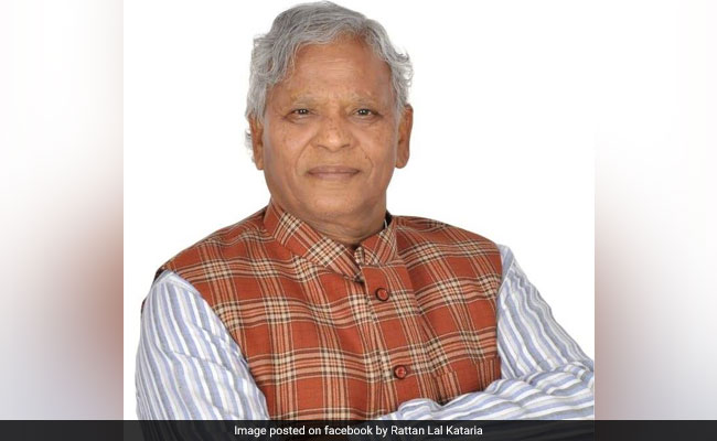 BJP MP Rattan Lal Kataria Dies At 71