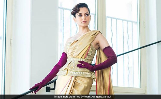 Cannes 2019: Kangana Ranaut's <I>Saree</i> Was Lovely. The Gloves, Not So Much