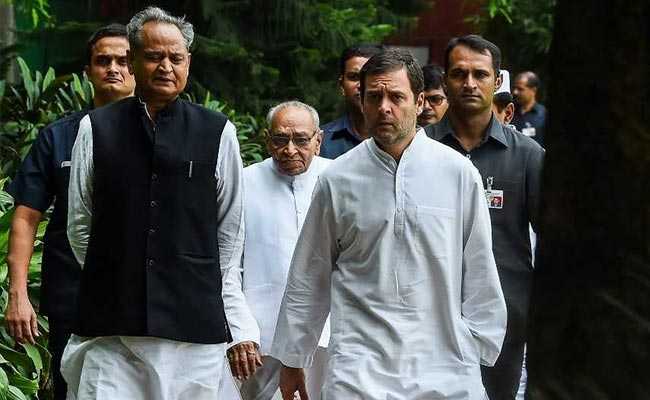 Ashok Gehlot Makes Strong Pitch For Rahul Gandhi To Be Next Congress Chief