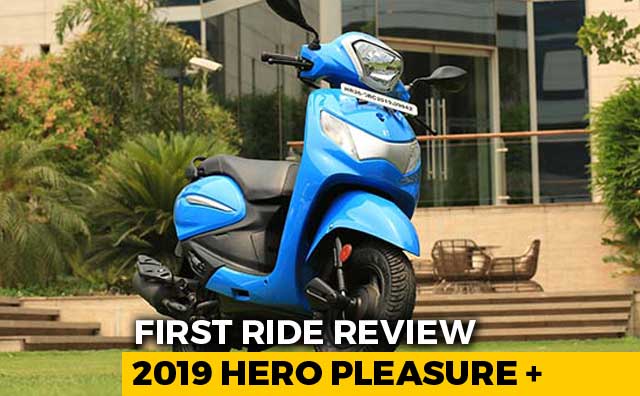 2019 Hero Pleasure Plus 110 First Ride Review