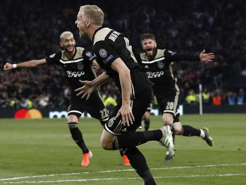 Ajax Beat Tottenham 1-0 In Champions League Semi-Final First Leg