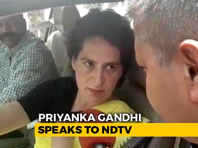 "Would Rather Die Than Help BJP In Any Way": Priyanka Gandhi To NDTV