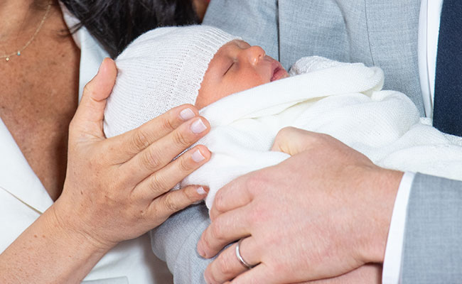 Prince Harry And Meghan Introduce Their Newborn Son Archie