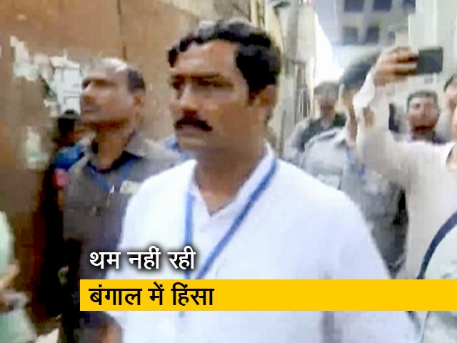 बंगाल में बीजेपी उम्मीदवार राहुल सिन्हा पर हमला, बूथ पर फेंके गए देसी बम