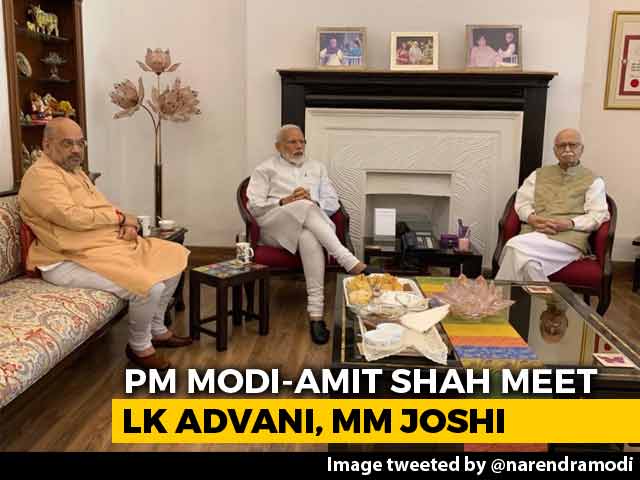 PM Modi's First Stop After Mega Win: LK Advani, Murli Manohar Joshi