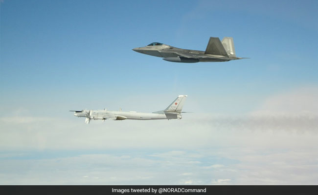 US Fighter Jets Again Intercept Russian Bombers Off Alaska