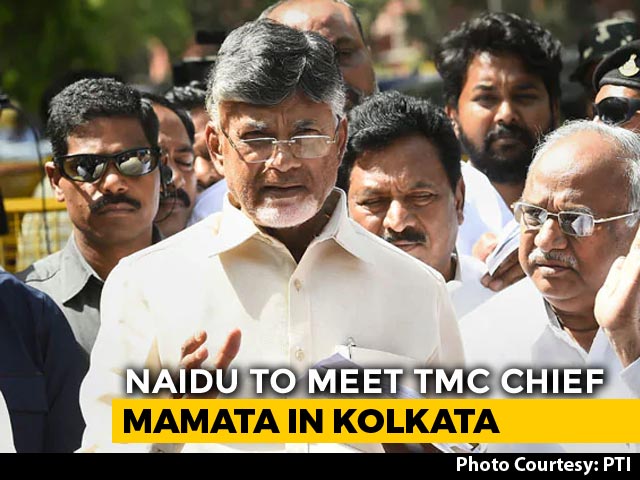 Chandrababu Naidu's Alliance Plan On Track, To Meet Mamata Banerjee Today