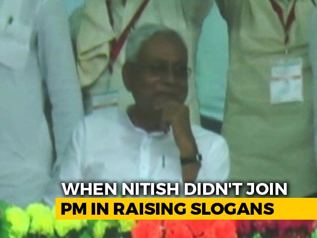 As PM Led <i>Vande Mataram</i> Chants, Nitish Kumar's Silence Spoke Loudest