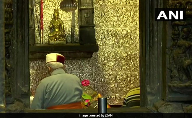 PM Modi Offers Prayers At Kedarnath Shrine, Will Visit Badrinath Also