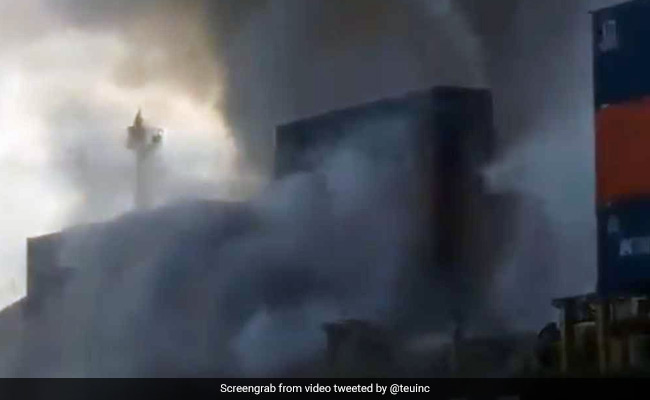 25 Injured As Fire Breaks Out Triggering Blast At Thailand Port