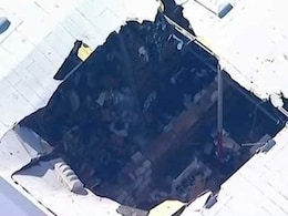 Watch: F-16 Jet Crashes Into California Building, Pilot Ejects Safely Watch: F-16 Jet Crashes Into California Building, Pilot Ejects Safely