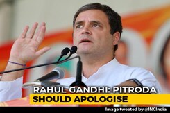 "1984 A Terrible Tragedy, Sam Pitroda Was Out Of Line," Says Rahul Gandhi "1984 A Terrible Tragedy, Sam Pitroda Was Out Of Line," Says Rahul Gandhi