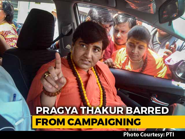 Pragya Thakur Barred From Campaigning For 3 Days Over Babri Masjid Remark