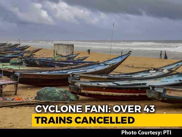 Cyclone Fani: Over 43 Trains Cancelled For Passengers' Safety
