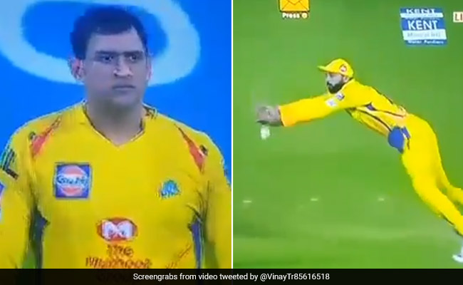 IPL 2019: मुरली विजय ने छोड़ा कैच तो गुस्सा गए एमएस धोनी, किया ऐसा, फैन्स हैरान... देखें VIDEO