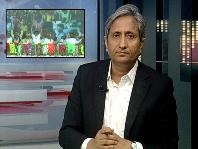 On Ravish Kumar's Show: Nitish Kumar's Telling Silence On <i>Vande Mataram</i>
