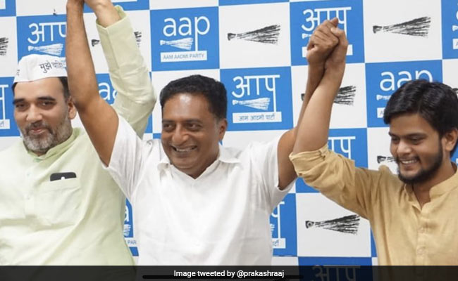 General Election 2019: Prakash Raj Begins Week-Long Campaign For AAP In Delhi